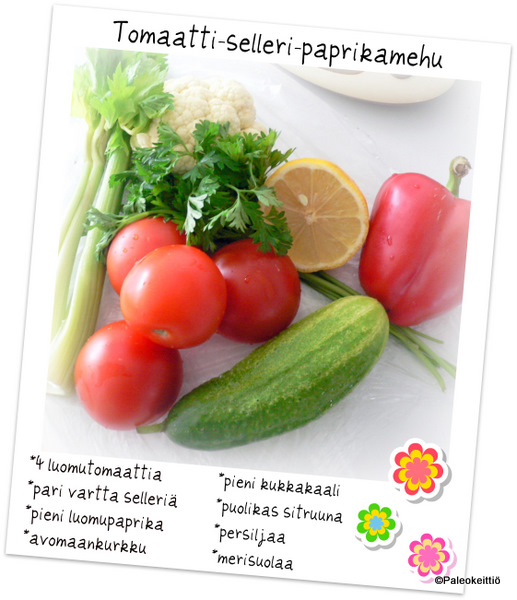 Tomaatti-selleri-paprikamehu