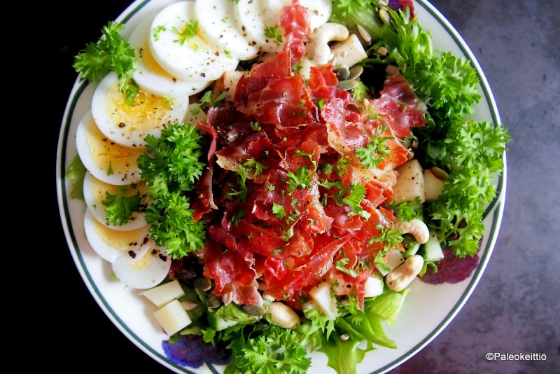 Insalata Parma | Parman salaatti | paleokeittio.fi