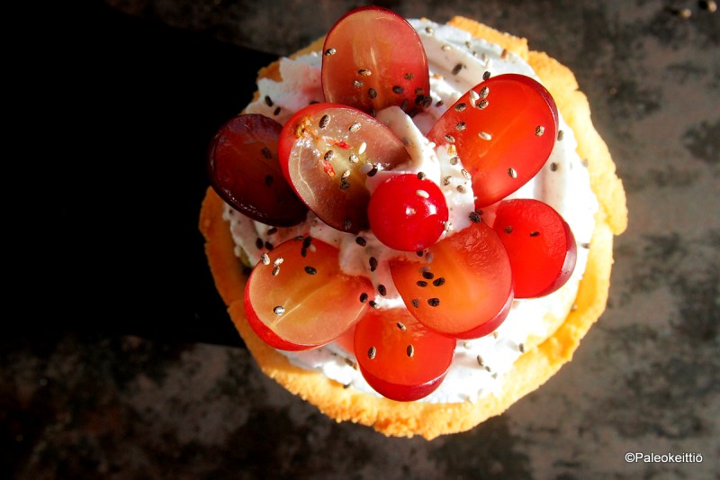 Hedelmäiset kakkukupit | paleokeittio.fi