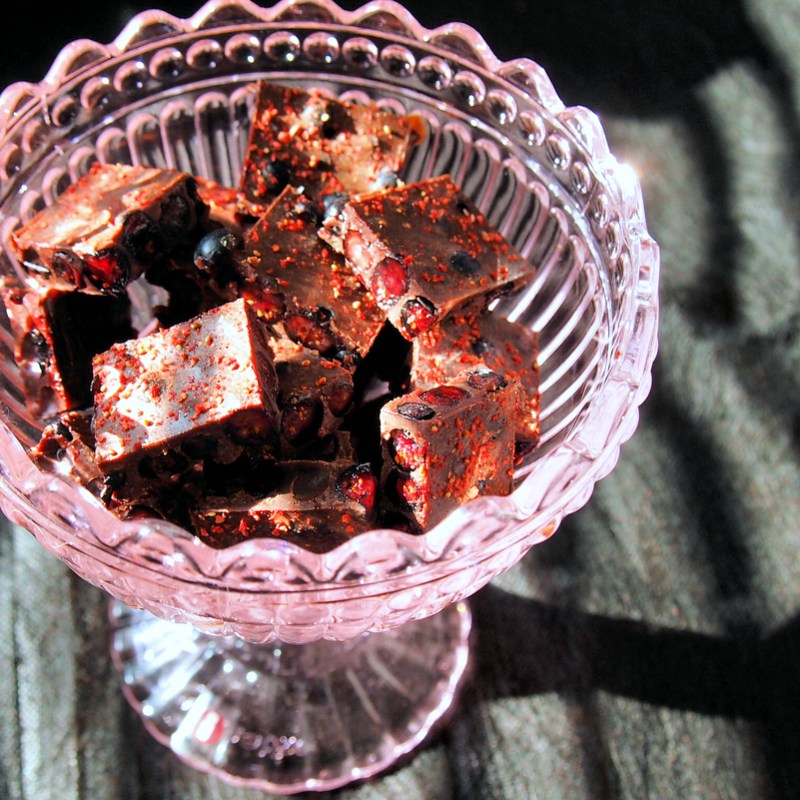 Raakasuklaa ♥ Tuore&nbsp;mustikka