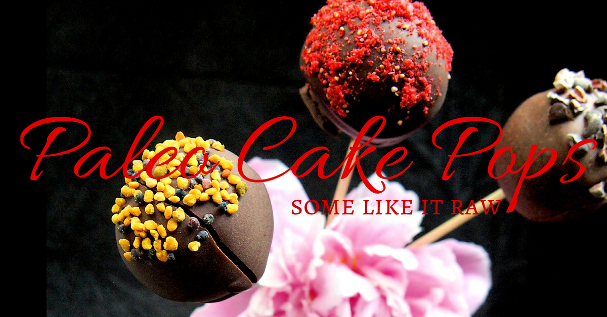 Paleo Cake Pops (G, L, S, raw)