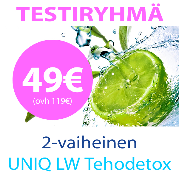 Kiinnostaako tehodetox?