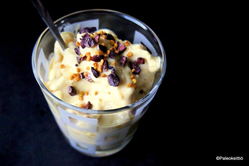 Sitruunainen mango-lakritsijäätelö | paleokeittio.fi