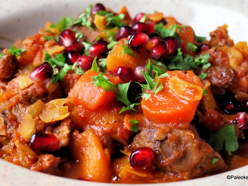 Lempeä lammastagine kurpitsalla