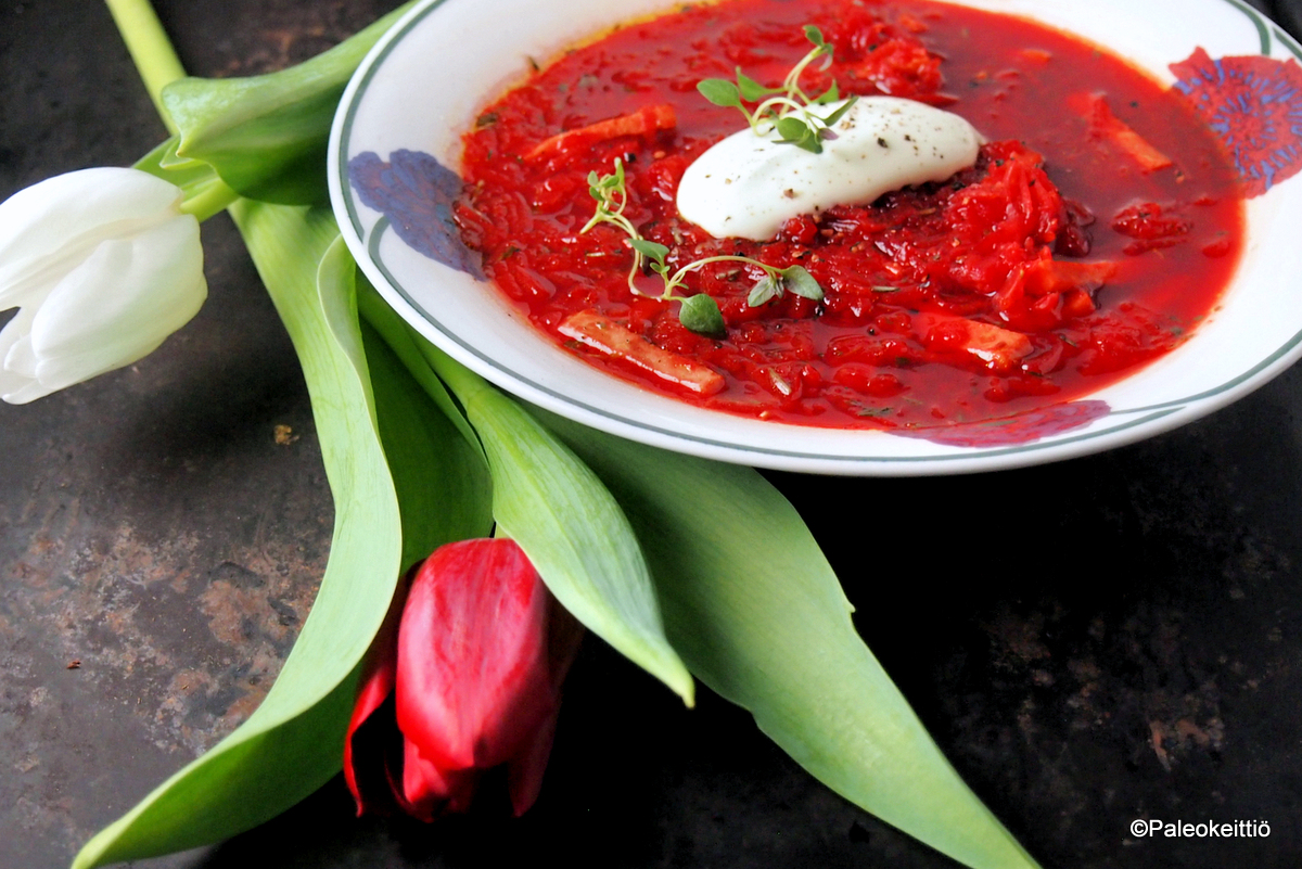 Laskiaisen pullat ja punainen&nbsp;keitto