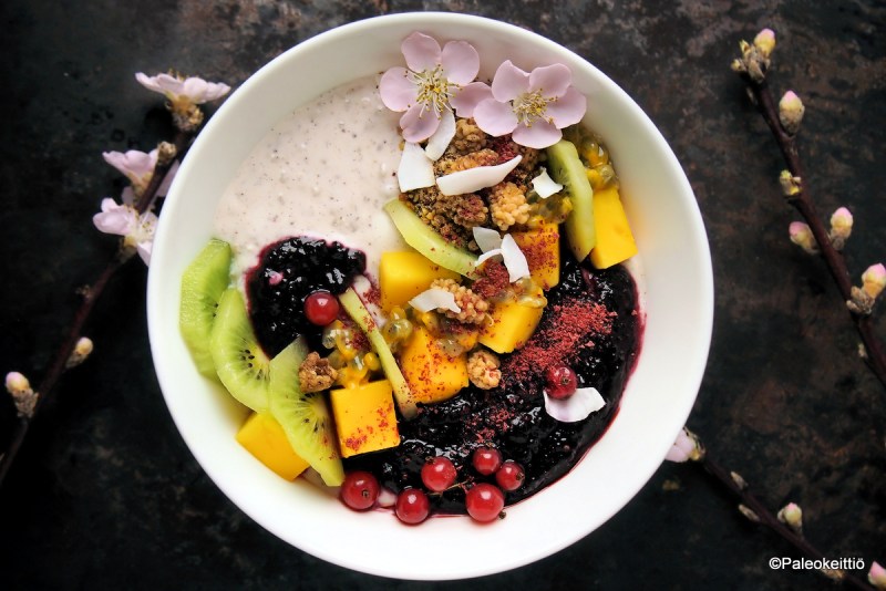 Hedelmäinen riisikuppi | paleokeittio.fi