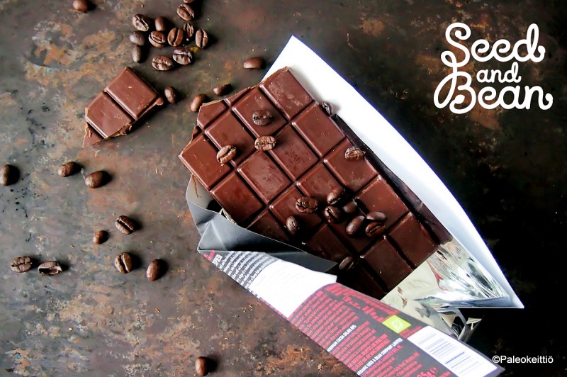 Seed and Bean luomusuklaa | paleokeittio.fi