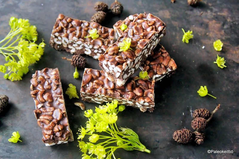 Raaka ja rapea "riisisuklaa" | paleokeittio.fi