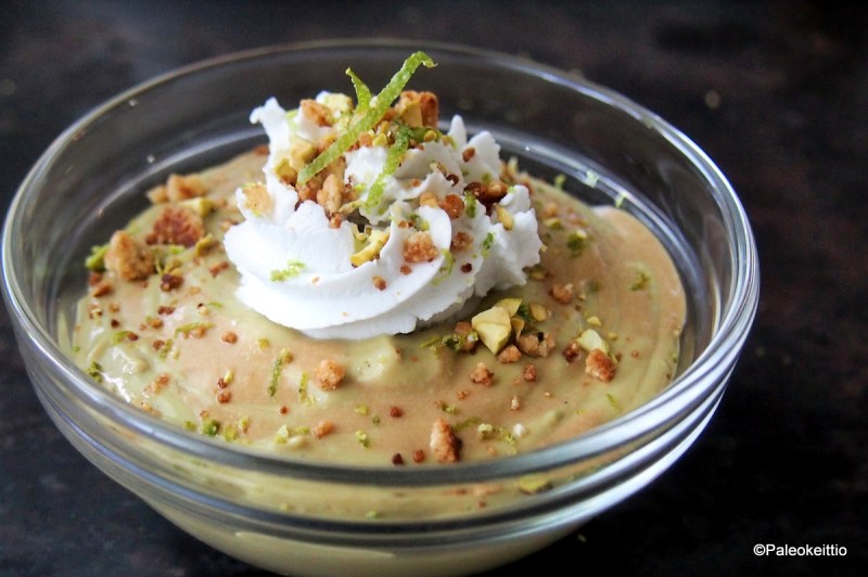 Kesäinen Key lime pie -mousse | paleokeittio.fi