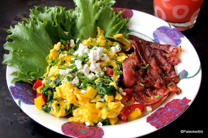 Pinaattikokkelista luksusta aamiaispöytään | paleokeittio.fi