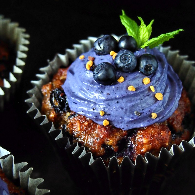 Sandron inspiroimat, mehevät mustikkamuffinssit