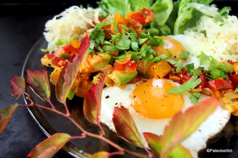 Meksikolainen muna-aamiainen | TehoPaleo -reseptit 2/15
