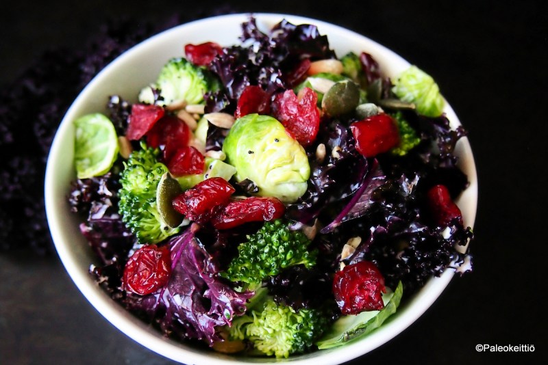 Kolmen kaalin syyssalaatti | TehoPaleo -reseptit 2/15