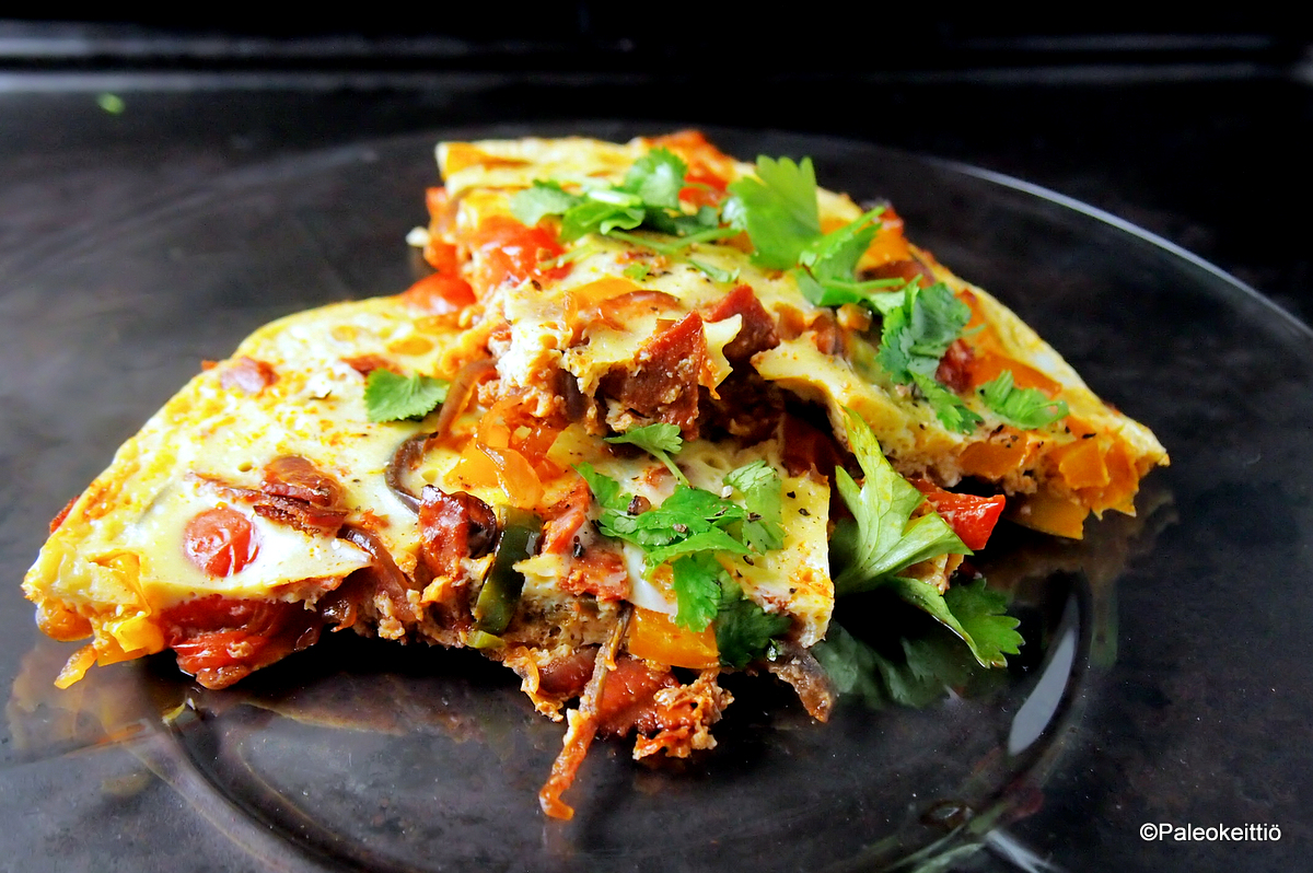 Ei savua ilman tulta! – Savuinen chorizo-kasvismunakas