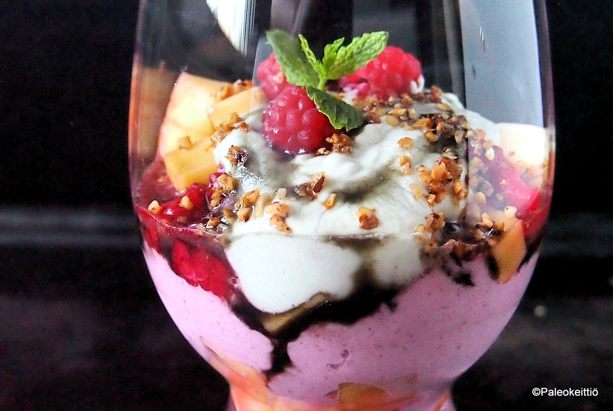 Maistuva mango-vadelmamalja -KESÄLLE!