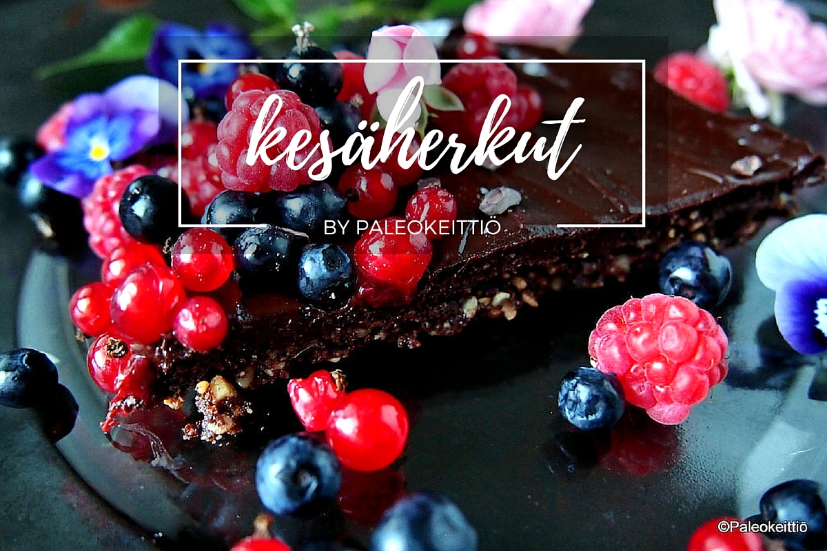 Paleokeittiön marjaisat kesän leivonnaisherkut