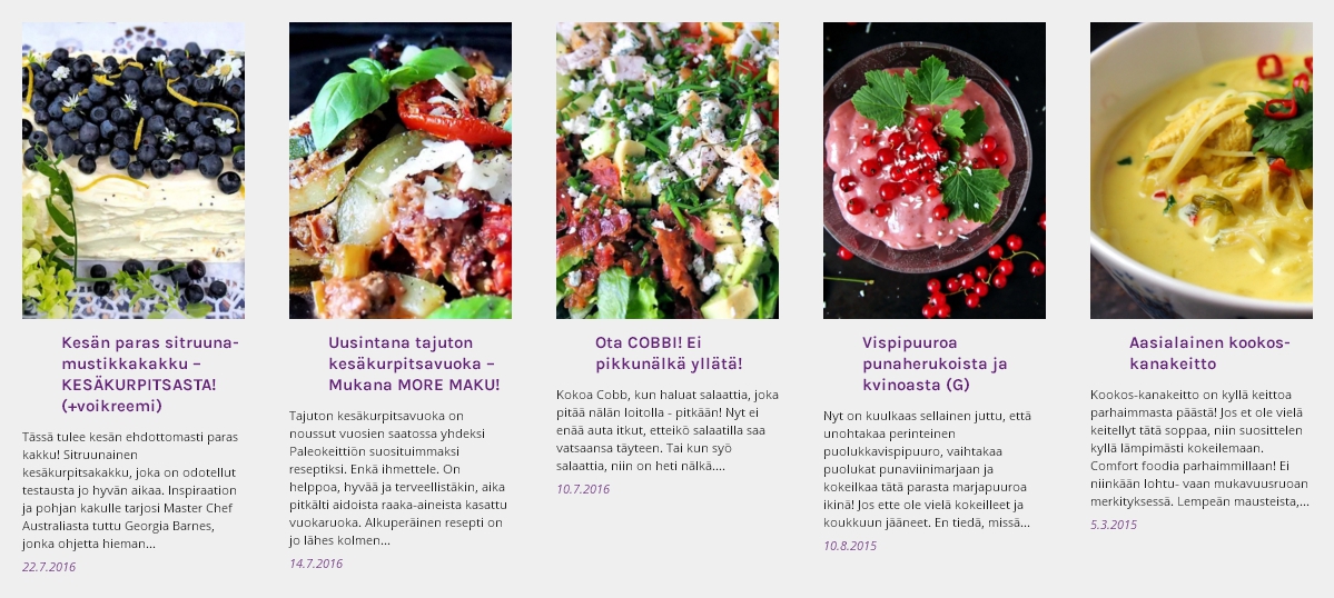 Heinäkuun suosituimmat
