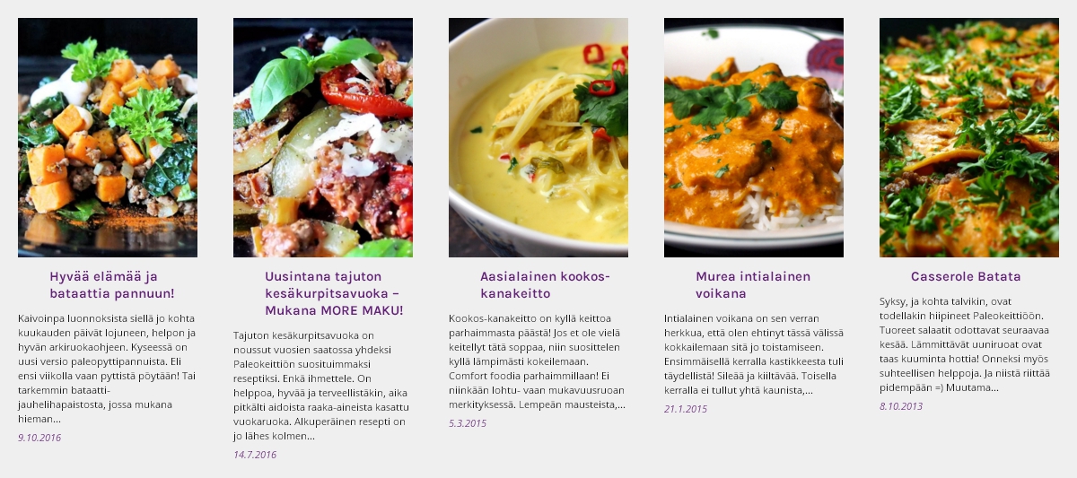 Lokakuun parhaat palat Paleokeittiössä