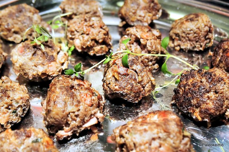 Mehevät hirvipullat | paleokeittio.fi