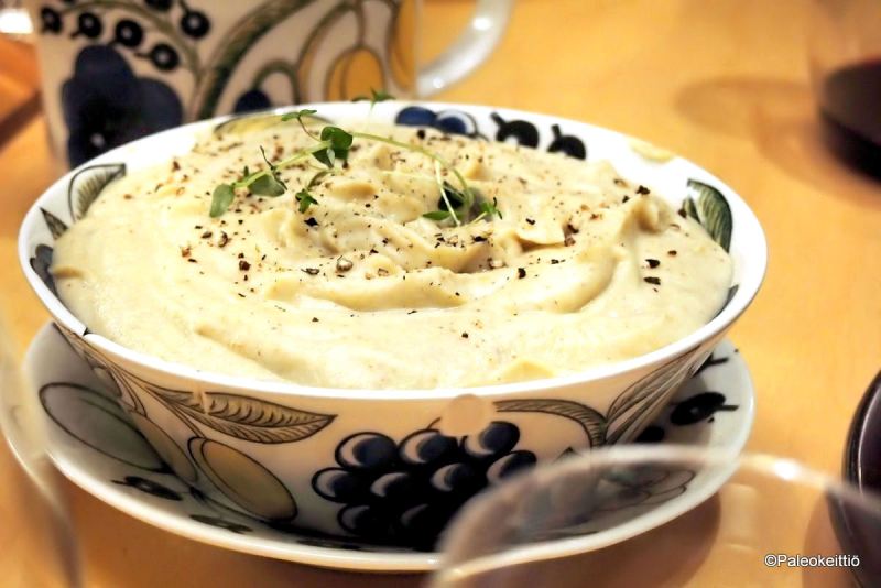 Hedelmäinen selleri-päärynäpyree | paleokeittio.fi