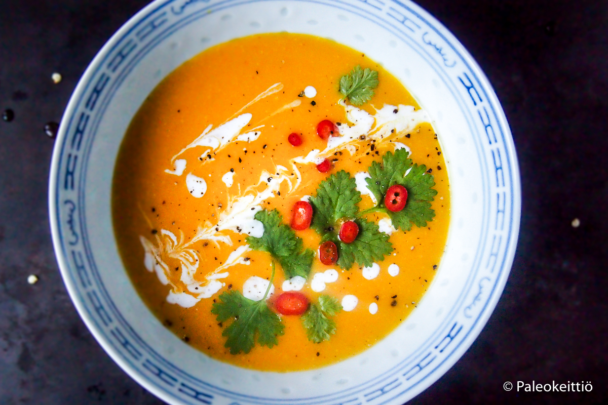 Thaimaalainen kurpitsasosekeitto – Lämmin ja mausteinen arjen&nbsp;ilo