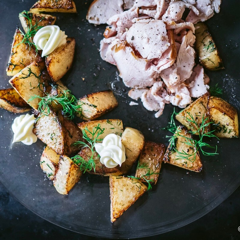 Arjen pelastus: Paistettua kyssäkaalia ja tilliä (G, M, AIP&nbsp;opt.)