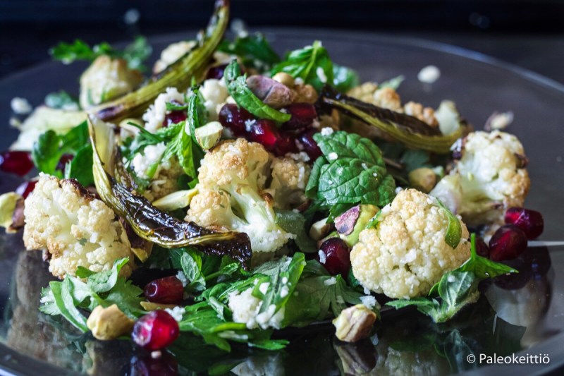 Kukkakaalia itämaiseen tapaan | paleokeittio.fi
